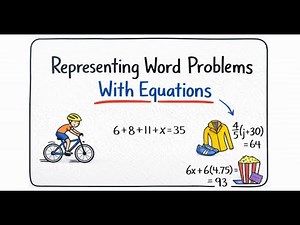 Representing Word Problems With Equations