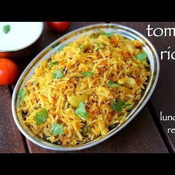 tomato rice recipe | टमॅटो राईस | how to make tomato rice | thakali rice