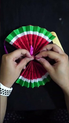 Paper Pop-Up WATERMELON | Origami Watermelon | Paper Crafts
