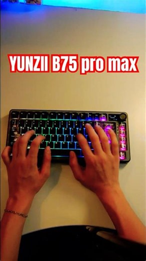 🔥Questa TASTIERA ha TUTTO quello che ti SERVE! #tech #keyboard #yunzii @YUNZIIKEYBOARD