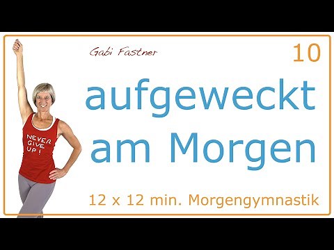 10/12🌼12 min. aufgeweckt am Morgen | Cardio- und Geist-Fitness ohne Geräte, im Stehen