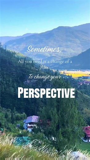 Travel to return with a fresh outlook ~ Omba Travel~ . . . . . . . . . . #travelguide #SlowTravel #BhutanTravel #sololeveling #Bhutan