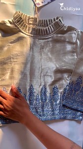 13K views · 149 reactions | Chidiyaa blouses, where them as crop tops or pair them with sarees .. There is nothing basic about them :) #croptop #blousedesigns #handprinted #handcrafted #chidiyaaonline | Chidiyaa | Facebook