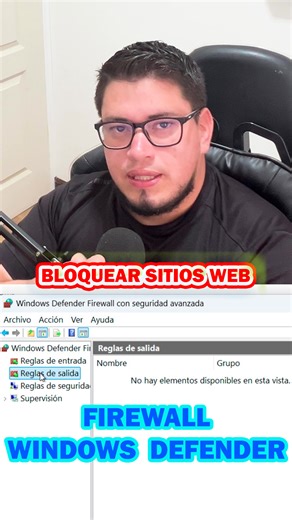 Como Bl0quear Youtube en tu PC desde el Firewall de Windows 11. #computacion #educacion #tecnologia #firewall #computadoras | PC fácil Digital