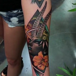 Tattoo by Zack Singer in Dallas, Texas @zacksingerink 😈 #TATTOODO | Tattoodo