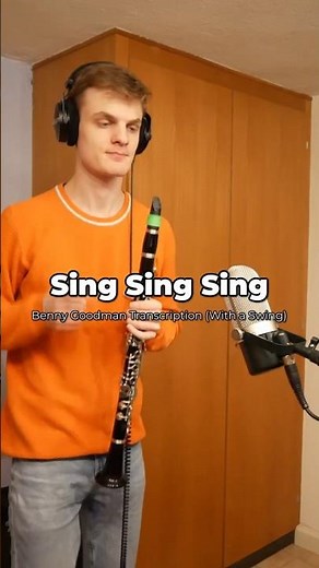 Sing Sing Sing Benny Goodman Clarinet Cover #clarinet #jazz