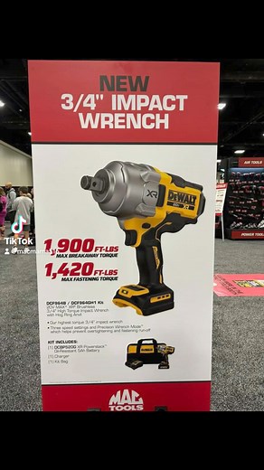 She’s a Bad Mama Jama - DeWalt 3/4” Impact Wrench #mactools #toolslingersnc #toolsofthetrade #dewalt #dcf964b #dcf964gh1 | Tool Slingers - MAC Tools