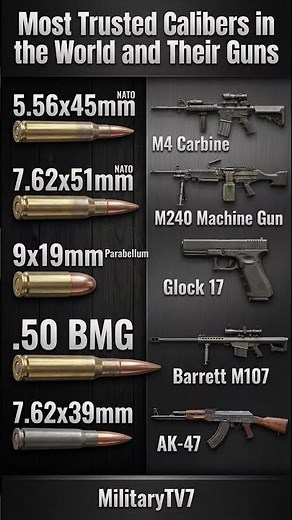 Most Powerful Calibers & Their Guns