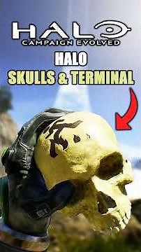 SKULLS & TERMINAL LOCATIONS ON HALO - HALO CAMPAIGN EVOLVED #halocampaignevolved #halo