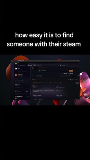 steam privacy matter #privacy #osint #steam #fsociety #cheats #oathnet #tech #technology #warning
