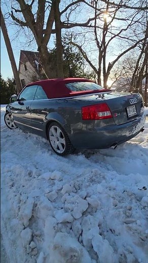 Audi S4 B6 Real Quattro Is a Snow Beast ❄️🔥