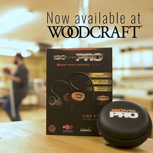 What? Sorry, I can't hear you because I'm wearing my new ISOtunes that I picked up at Woodcraft. Bluetooth headphones and hearing protection rolled into one. Now you can jam out in the shop like me in this video. | Woodcraft