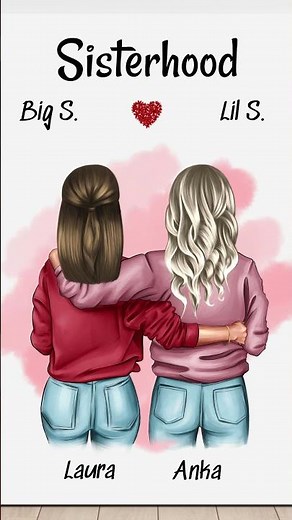 🎁 Personalisiertes Geburtstagsgeschenk für deine Schwester #geschenk #schwester #shorts