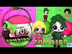 ZOMBIES L.O.L. Big Surprise DISNEY Zed Addison Bucky Eliza LOL dolls *customized* pearl surprise