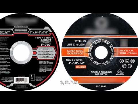 How to read a grinding wheel's specification-forturetools