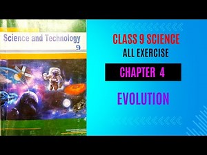 EVOLUTION | Class 9 | Chapter 4 | All exercise | Science | #allexerciseslution | #science |