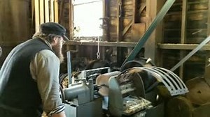 94K views · 469 reactions | Step inside our coach building and wheelwrights factory and see our team in action as they create wheels and horsedrawn vehicles from scratch. Watch our wheelwright Brett make a wheel hub using original machinery from the 1860s. Look out for the flying timber! | Sovereign Hill | Facebook