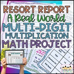 Multi-Digit Multiplication Project | Real-World Multiplication Activities