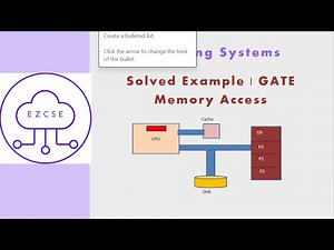OS42a - Solved Example | Memory Access | GATE
