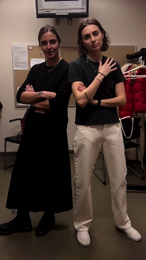 Don’t blame Brett… blame the Cannon Doll 🤷🏻‍♀️ @The Beaches Jordan Miller and Leandra Earl made their debuts as Cannon Dolls in The Nutcracker as they joined us onstage, firing the confetti cannon into the National Ballet crowd! 🎉 #thebeaches #nutcracker #ballet #nationalballetofcanada #toronto