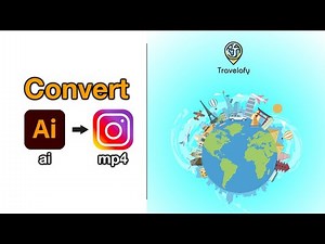 Convert Illustrator file to video file for SNS
