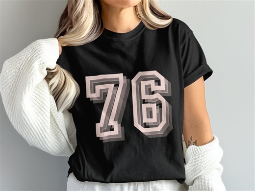 Number 76 PNG, Layered Clipart File, Retro Seventies Sublimation, Printable, Digital Download, Tshirt Design - Etsy