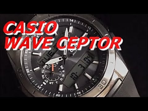 CASIO WAVE CEPTOR ソーラー電波腕時計 WVA-M650-1AJF
