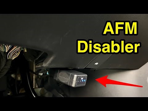 How to disable AFM/DOD system - Chevy Tahoe Suburban Silverado GMC Yukon Silverado