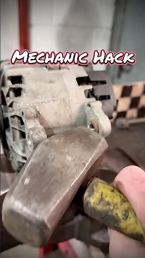 Alternator mechanic hack