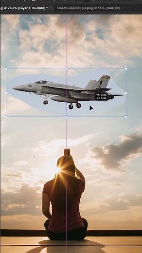 Auto Blend layer Photoshop short tutorial