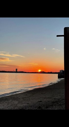 Portsmouth 2022 🫶🏼 #sunset #portsmouth #beach