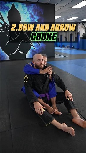 5 submissions from the back every white belt should know!🔥🥋