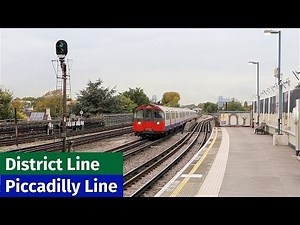 LU: Slow/Fast Trains on the District/Piccadilly Lines - Part 1