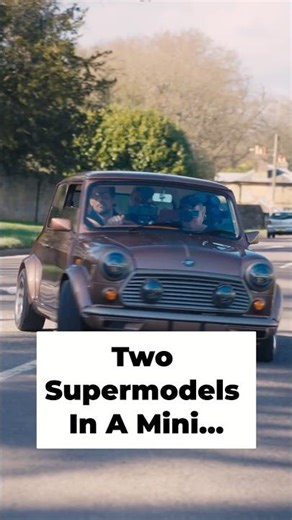 Two Supermodels In A Mini... 😅