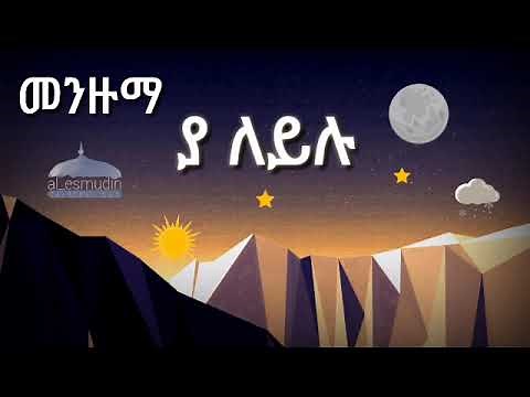ያለይል ያለይል ሙሀመድ አወል መንዙማ yaley yaleyl Mohammed awel menzuma