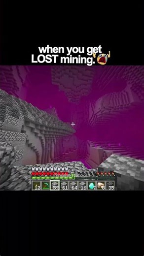 when you get LOST mining