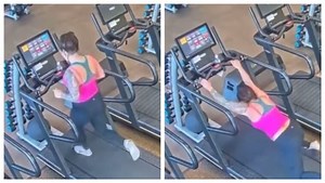 Woman Who Had Her Leggings Pulled Down After Falling On Treadmill Reacts To Her Viral Moment