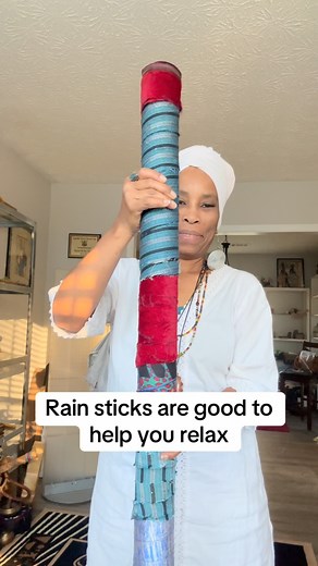 I love the sound of rain sticks. They are so soothing to the soul. I used to make them many years ago. This one was made by my sun. He is carrying on the tradition. I’ve been thinking about having a class to teach others how to make rain sticks. Let me know if you would be interesting learning how. #rainsticks #makinginstruments #rasekhistore #rasekhihealing #trationalaetsandcrafts | Ra Sekhi Arts Temple