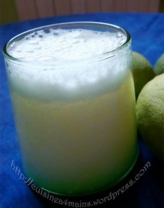 Smoothie citron ananas