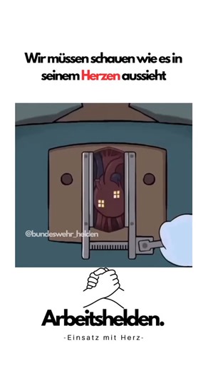 Arbeitshelden | ➡️Schick das jemandem dessen Herz so aussieht! #bwmemes #bundeswehrmemes #soldatenhumor #kameradschaft #fallschirmjäger | Instagram