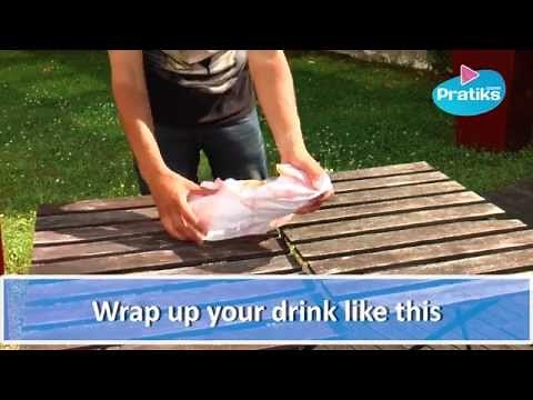 How to cool a drink without ice - Do it yourself DiY