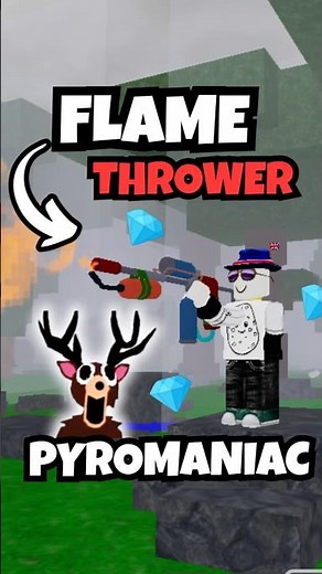 New Flamethrower Gun 🔥 Max Level Pyromaniac Class! – 99 Nights in the Forest Update