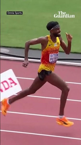 Incredible 0.03secs Photo Finish In Men's Marathon At Tokyo Athletics Championships #shorts