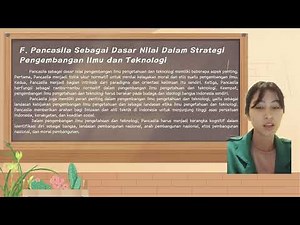 Pancasila Sebagai Dasar Nilai Pengembangan Ilmu