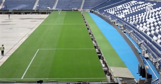 VIDEO / Nuovo Bernabeu hi-tech: il campo “sparisce”