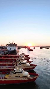 Rise and shine, it's Friday. In Port Fourchon, our facilities serve as the focal point of Chouest port operations, incorporating specialized slips working around the clock to transfer cargo and provide support to deepwater offshore vessels. | Edison Chouest Offshore