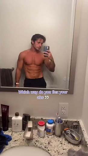 How To Flex Your Abs Correctly