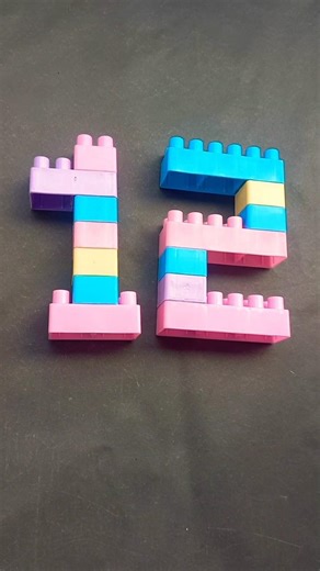 🤫🧱 ASMR Building blocks lego Number Twelve