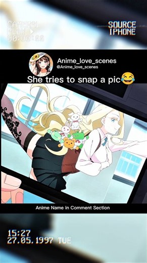 She tries to snap a pic 😂#anime #animeedit #animelover#ytshorts#shortsfeed #rezero