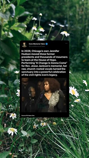 The EGOT Winner Who Sang Rev. Jesse Jackson Home